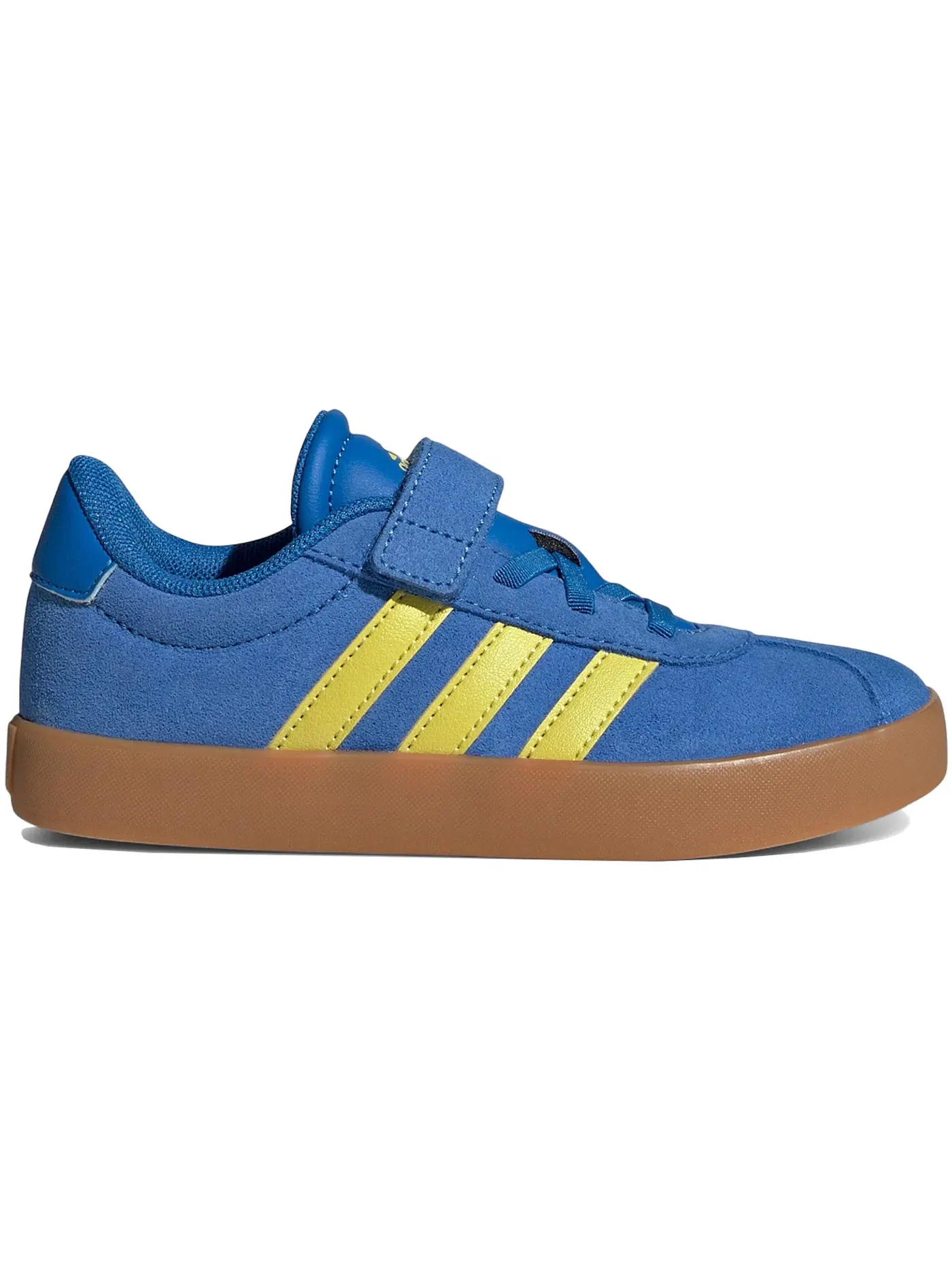 Детские кроссовки с низким силуэтом Adidas VL Court 3.0, Bright Royal Pure Sulfur Gum — изображение 1 из 1