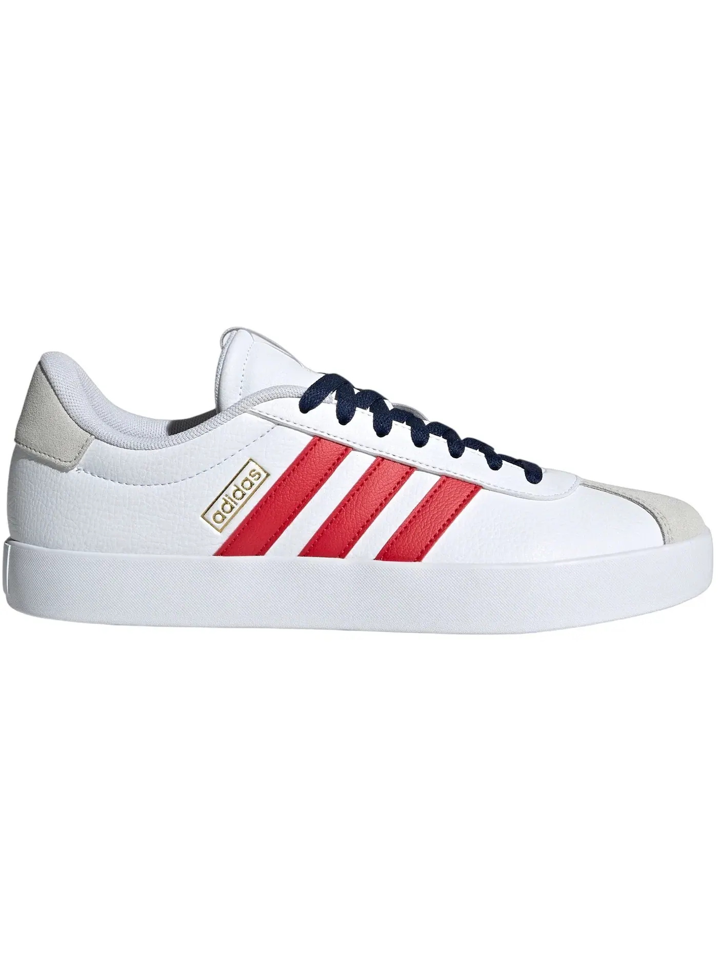 Мужские кроссовки Adidas Vl Court 3.0 — изображение 1 из 1, белый//темно-синий синий