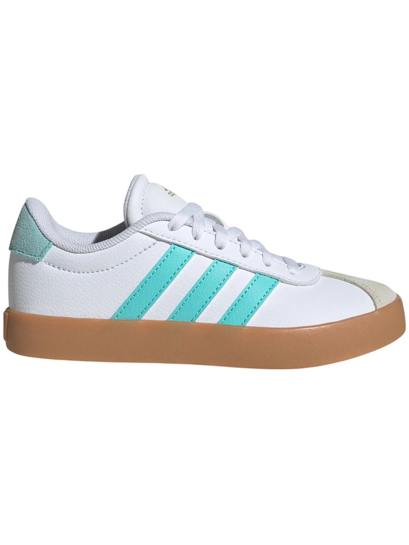 Детские кроссовки Lifestyle Adidas VL Court 3.0 — изображение 1 из 1, белый/голубой