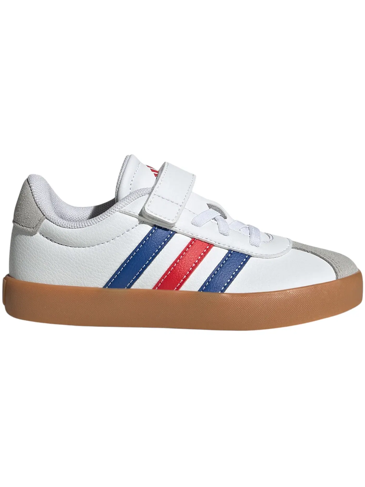 Детские кроссовки с классическим дизайном Adidas VL Court 3.0 Adidas — изображение 1 из 1, белый синий