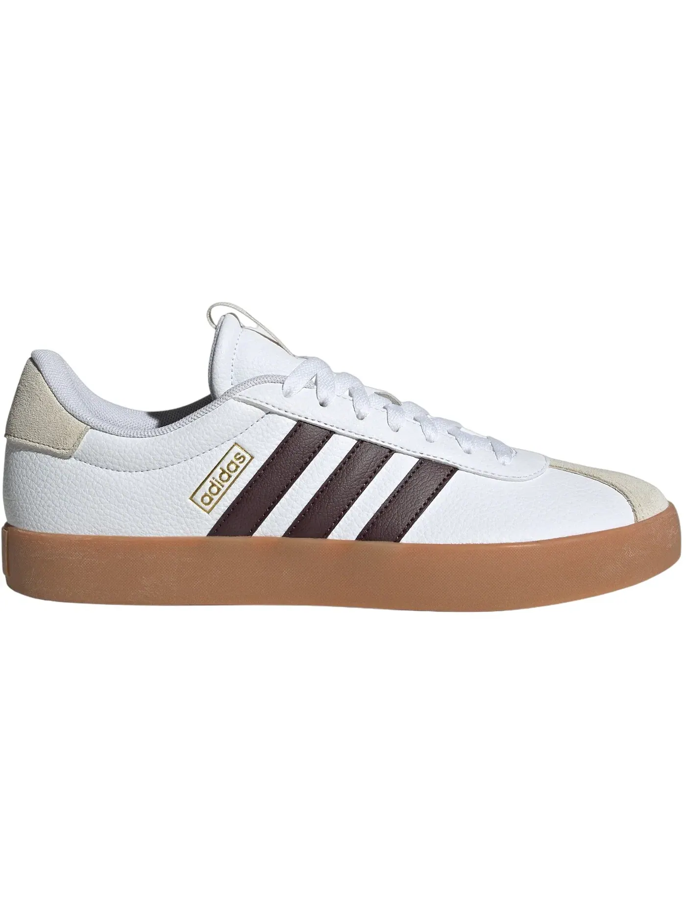 Мужские кроссовки Lifestyle Adidas Vl Court 3.0 — изображение 1 из 1, белый/коричневый