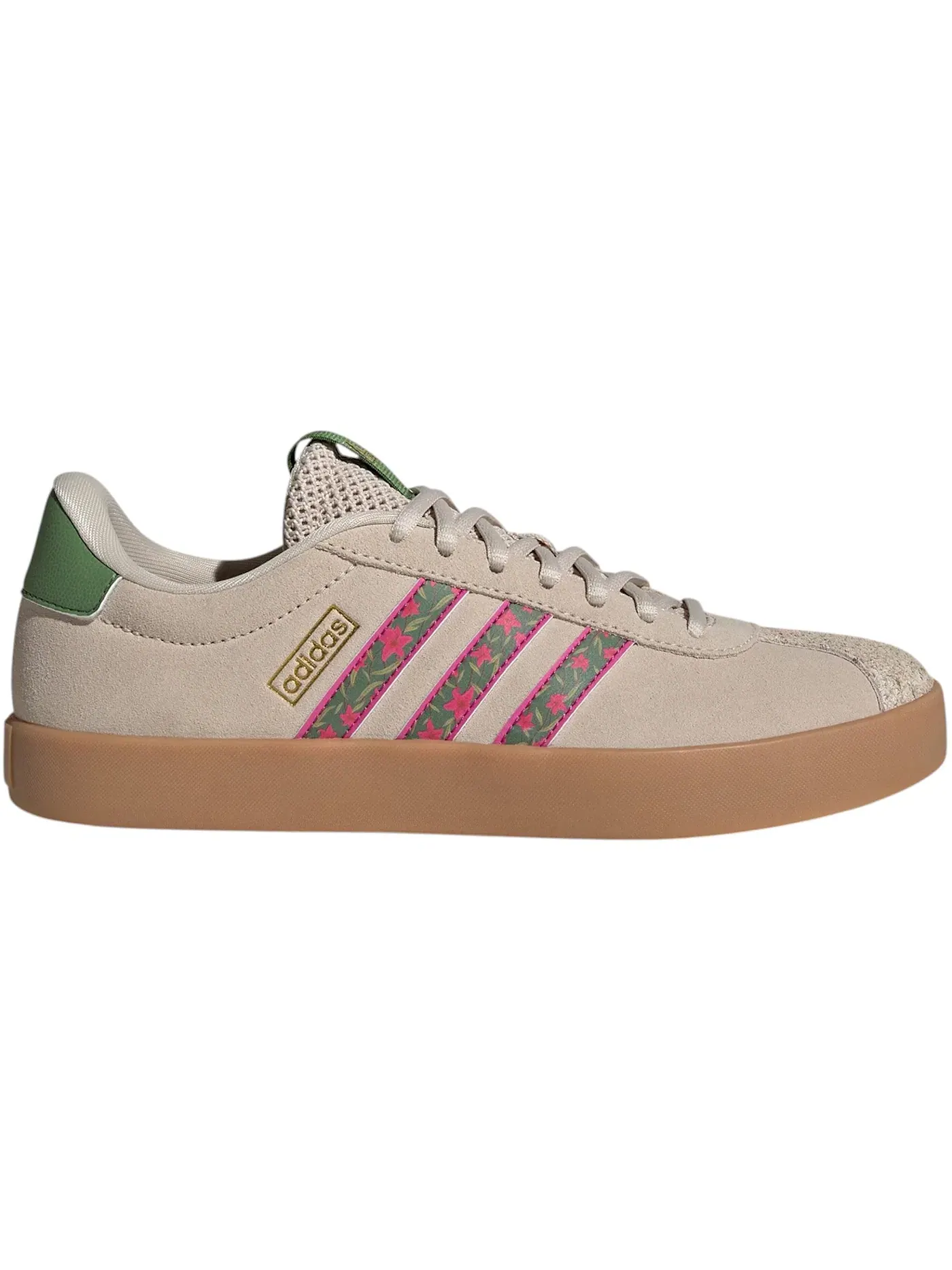 Женские кроссовки для активного отдыха Adidas VL Court 3.0 — изображение 1 из 1, зеленый