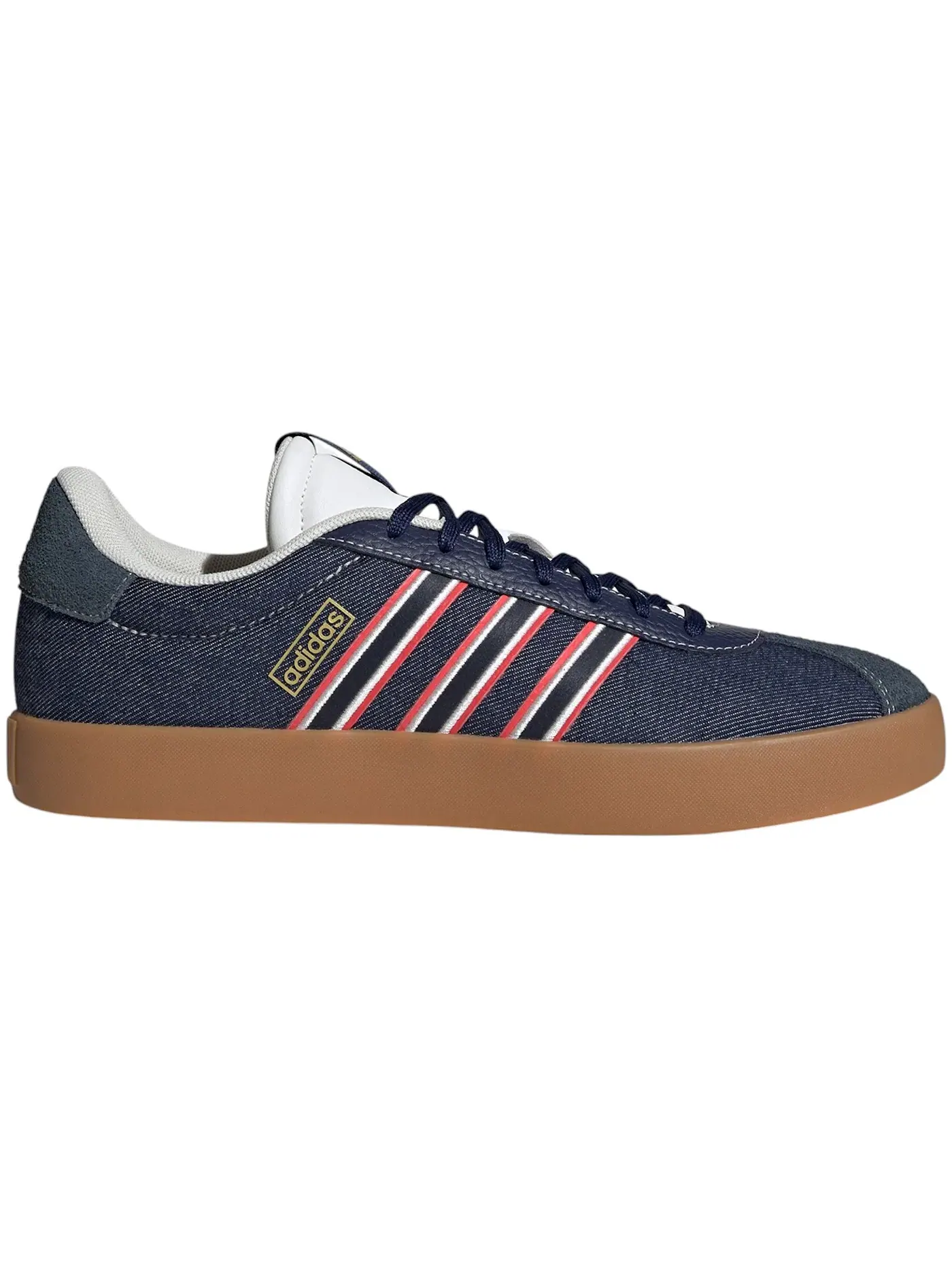 Мужские кроссовки Lifestyle Adidas VL Court 3.0 — изображение 1 из 1, темный синий//белый