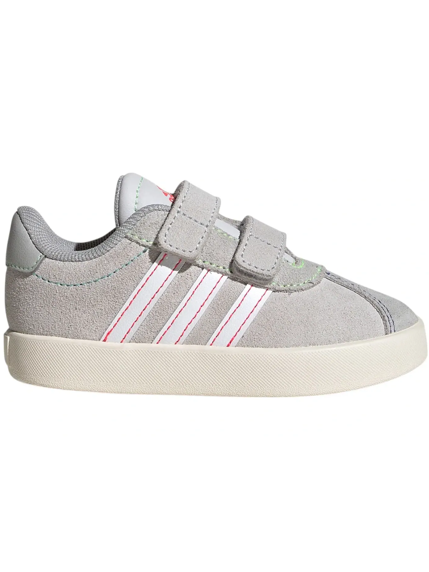 Детские кроссовки Lifestyle Adidas VL Court 3.0 — изображение 1 из 1, серый белый