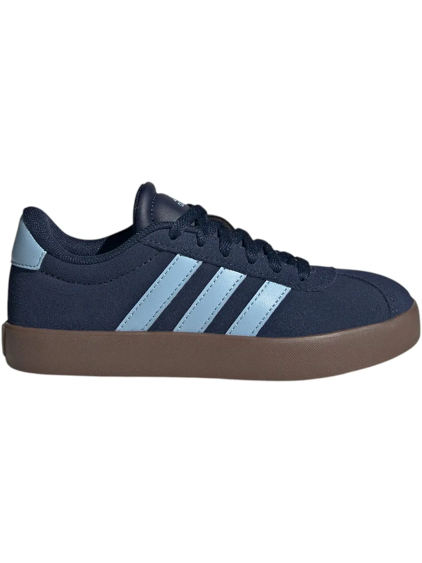 Детские кроссовки Lifestyle Adidas VL Court 3.0 — изображение 1 из 1, индиго прозрачный