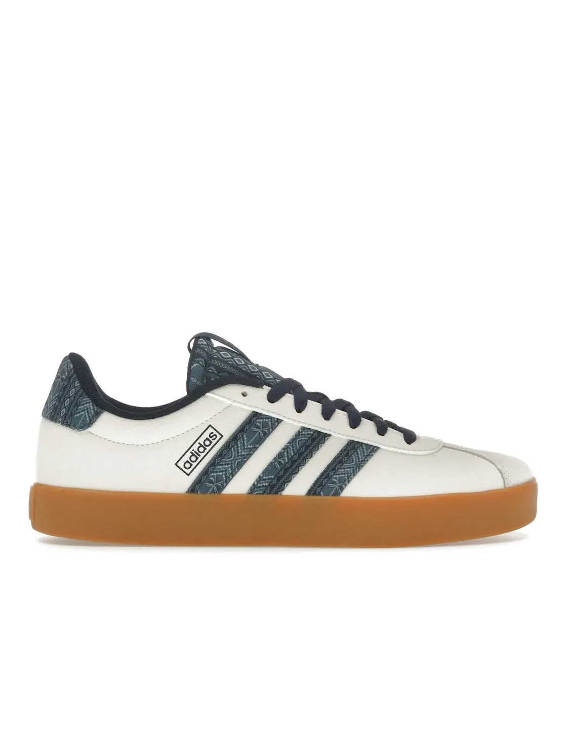 Женские кроссовки для повседневной носки Adidas VL Court 3.0 Adidas — изображение 1 из 4, белый/индиго