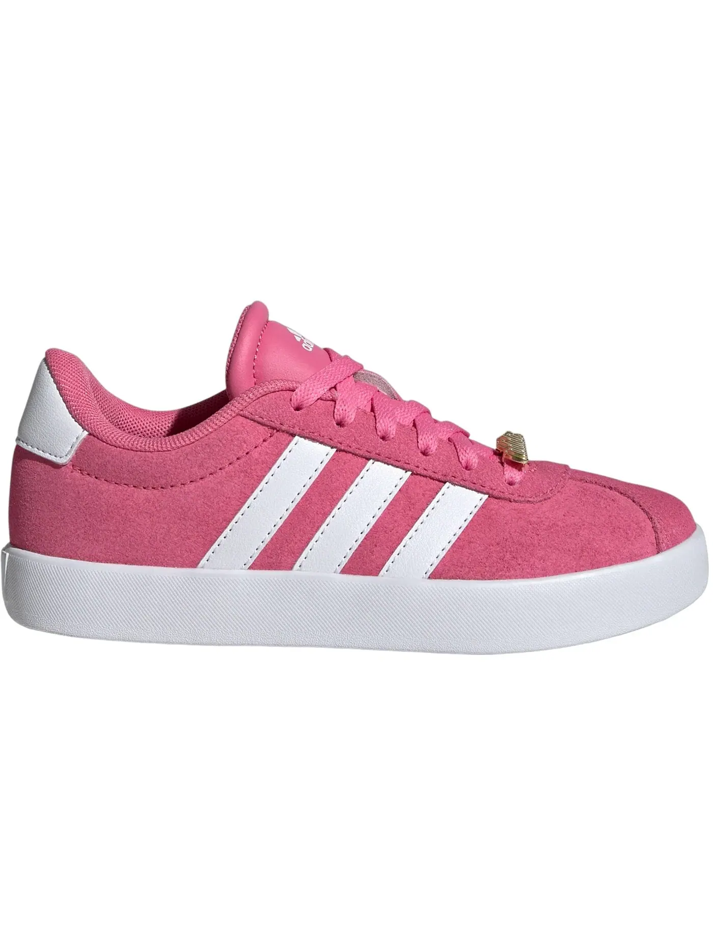 Детские кроссовки Lifestyle Adidas Vl Court 3.0 — изображение 1 из 1, розовый/белый/серый