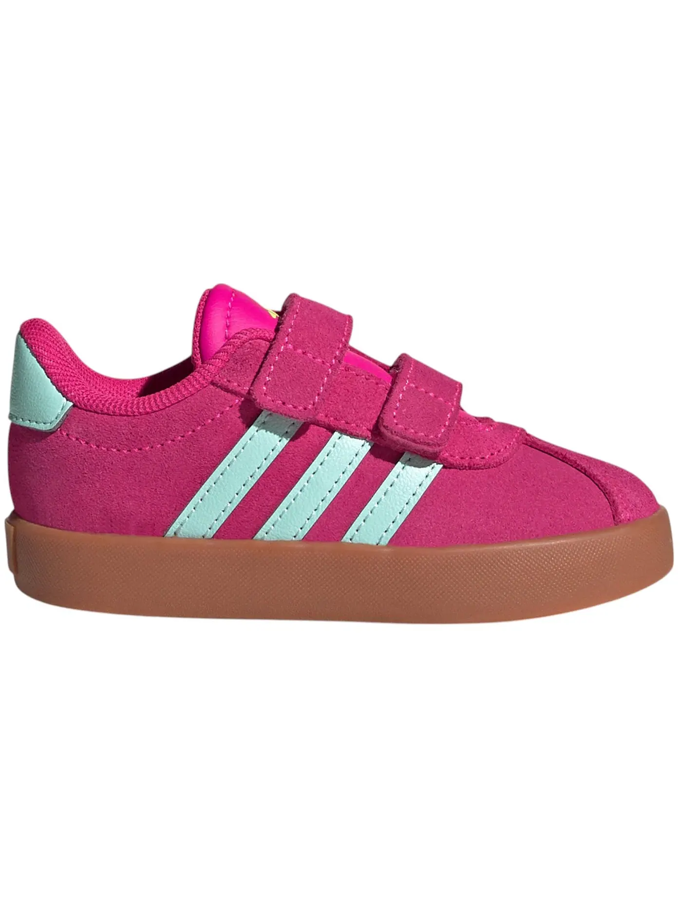 Детские кроссовки Lifestyle VL Court 3.0 Adidas — изображение 1 из 1, розовый голубой