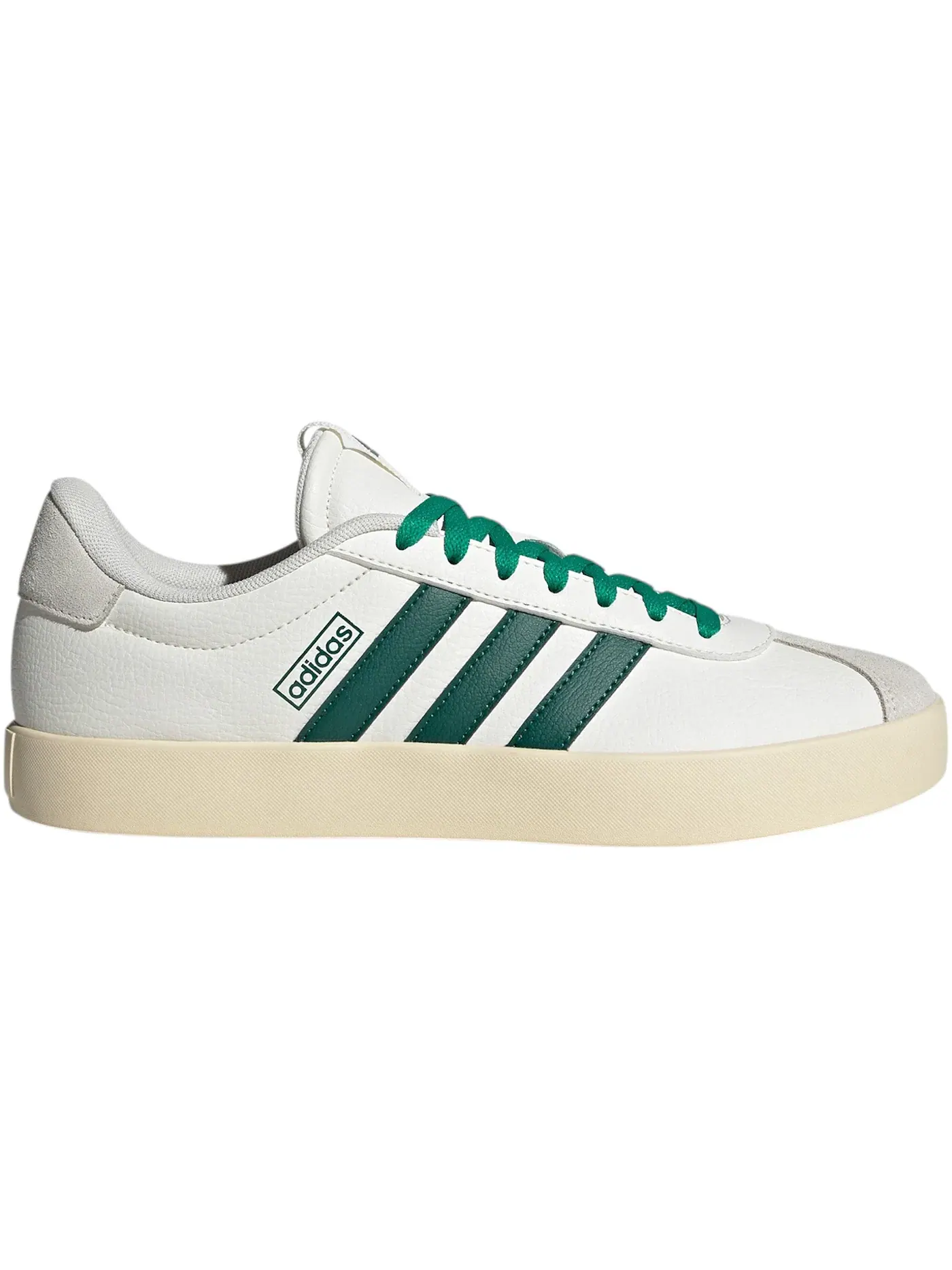 Мужские кроссовки Lifestyle Adidas VL Court 3.0 — изображение 1 из 1, белый/зеленый/зеленый
