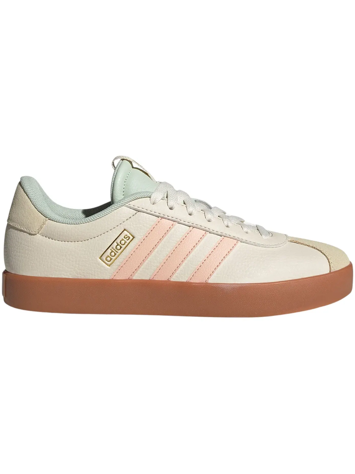 Женские кроссовки Lifestyle Adidas VL Court 3.0 — изображение 1 из 1, белый зеленый