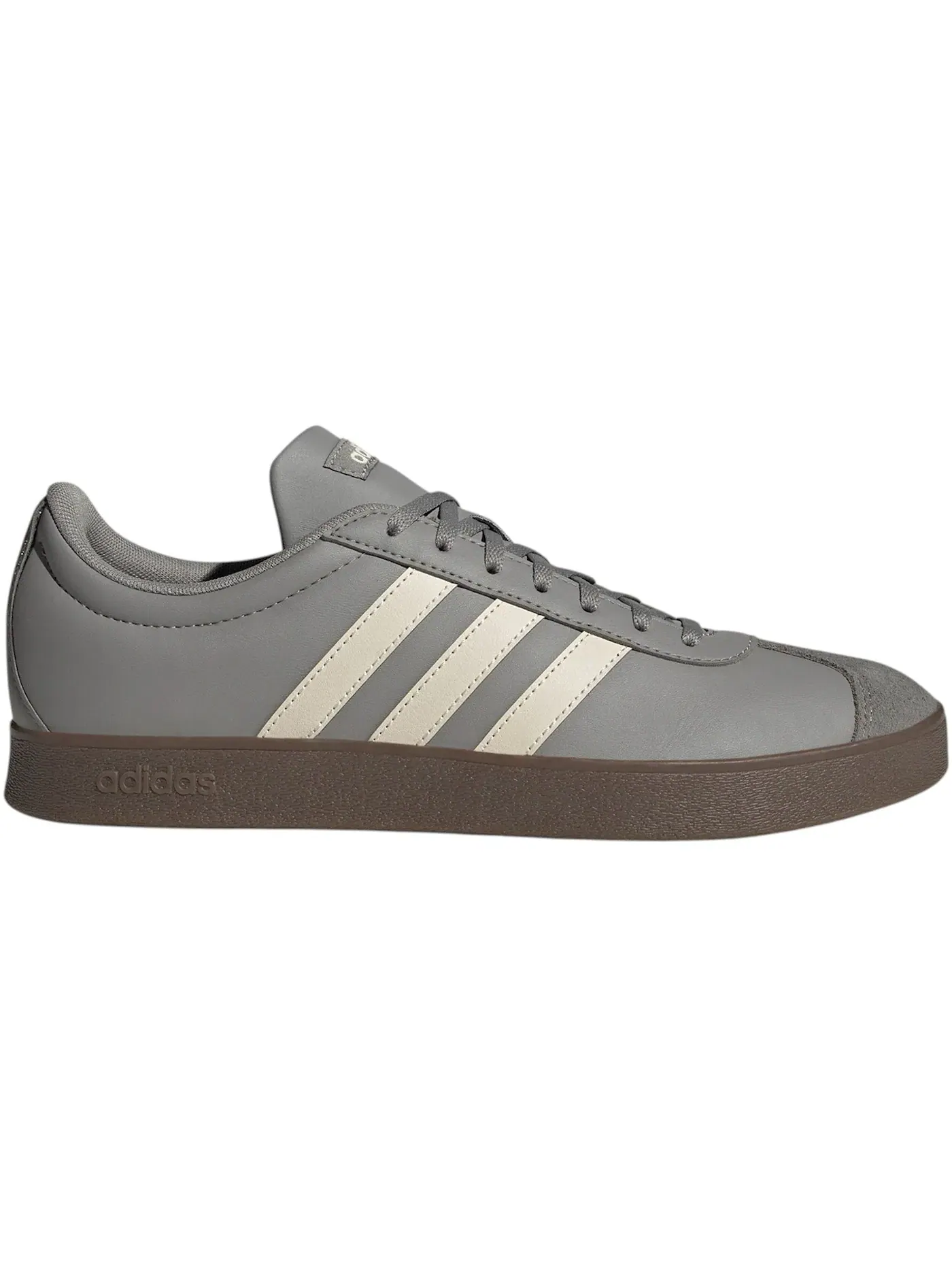 Мужские кроссовки Lifestyle Adidas VL Court Base — изображение 1 из 1, темно-серый серый//серый