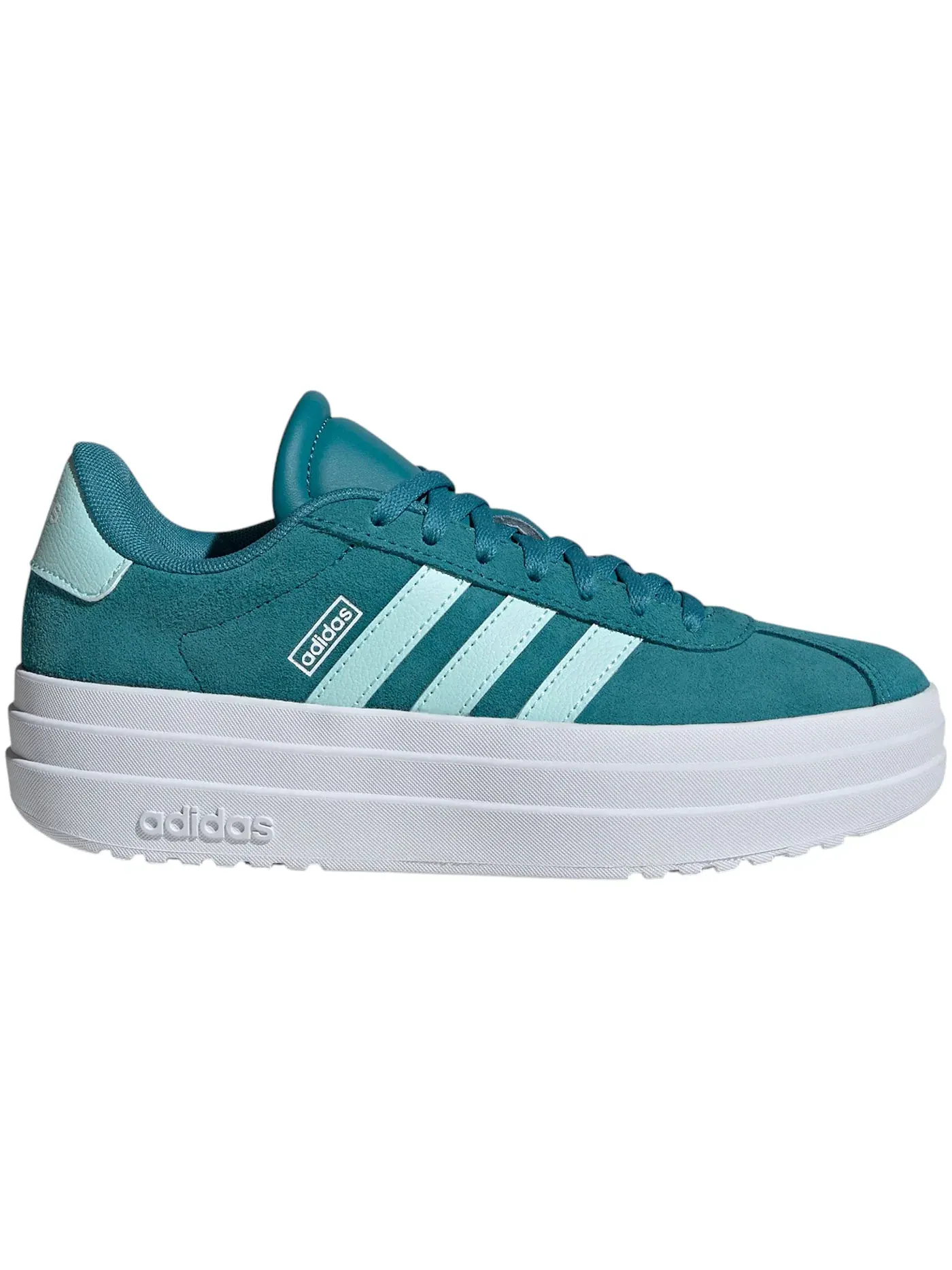 Детские кроссовки Lifestyle Adidas VL Court Bold — изображение 1 из 1, голубой/белый