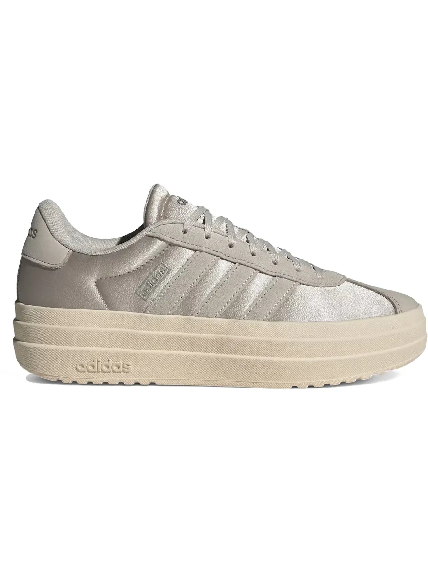 Женские кроссовки Lifestyle VL Court Bold Adidas — изображение 1 из 1, бежевый/бежевый/белый