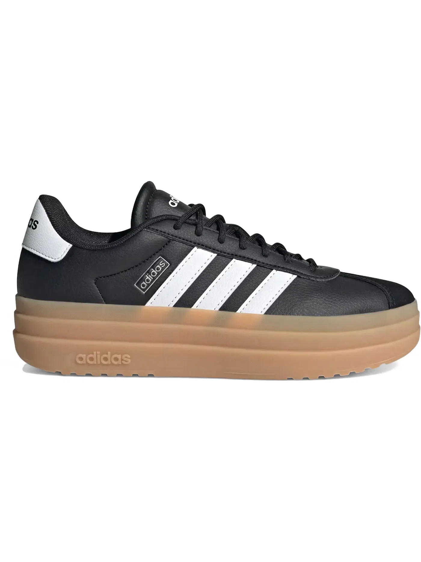 Женские кроссовки Lifestyle Adidas VL Court Bold — изображение 1 из 1, черный/белый/металлик