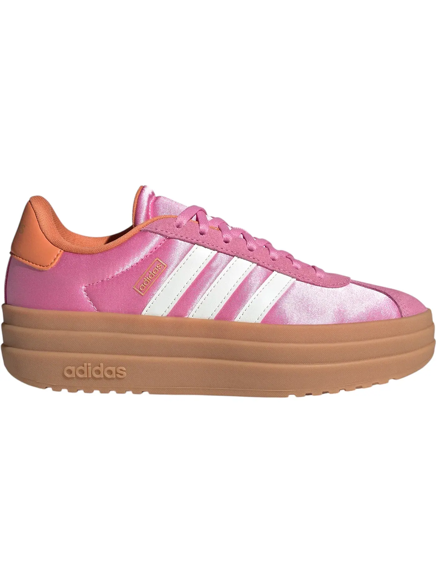 Детские кроссовки Lifestyle Adidas VL Court Bold — изображение 1 из 1, розовый/белый/оранжевый