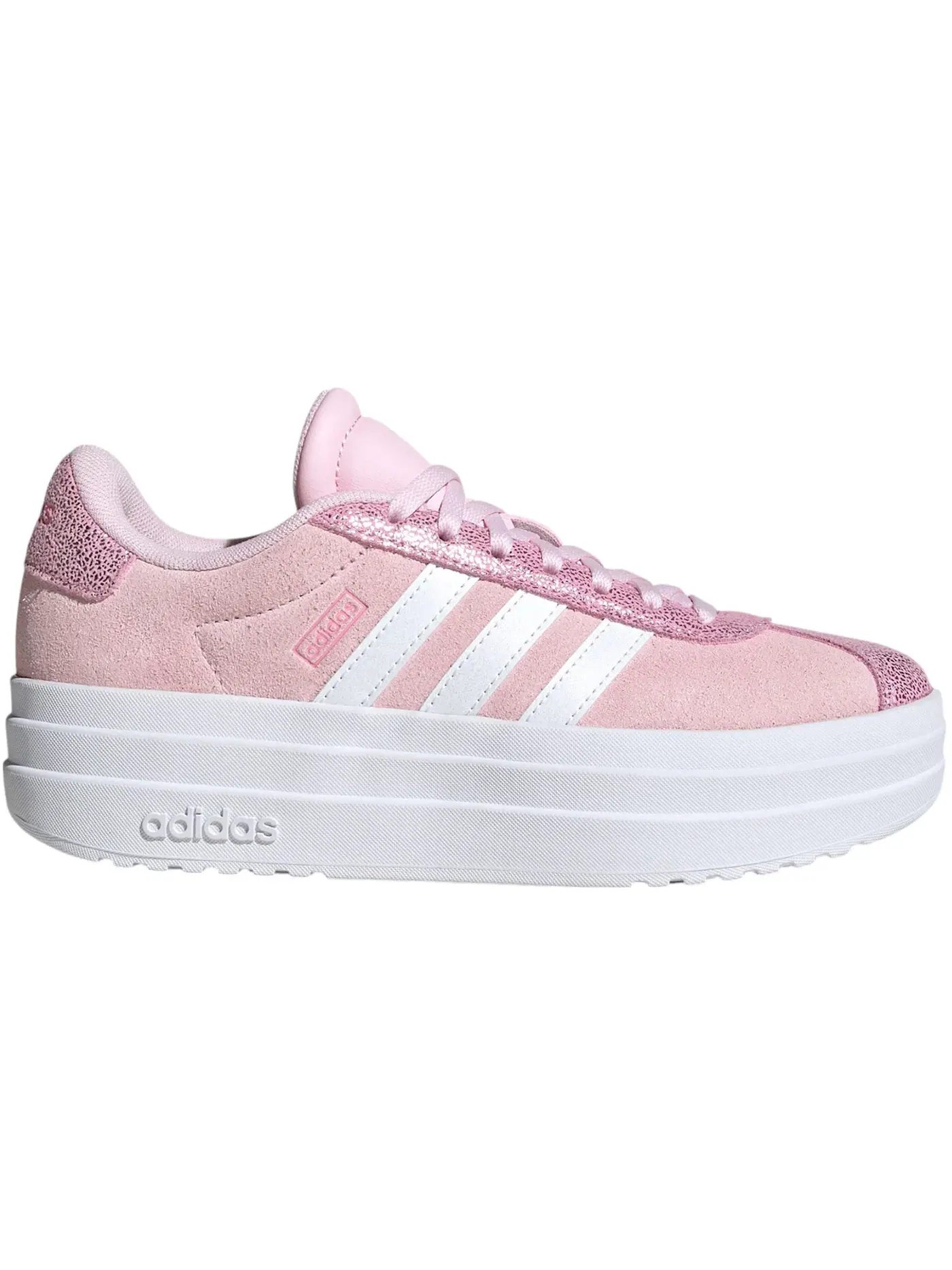 Детские кроссовки для девочек с низким силуэтом Adidas VL Court Bold — изображение 1 из 1