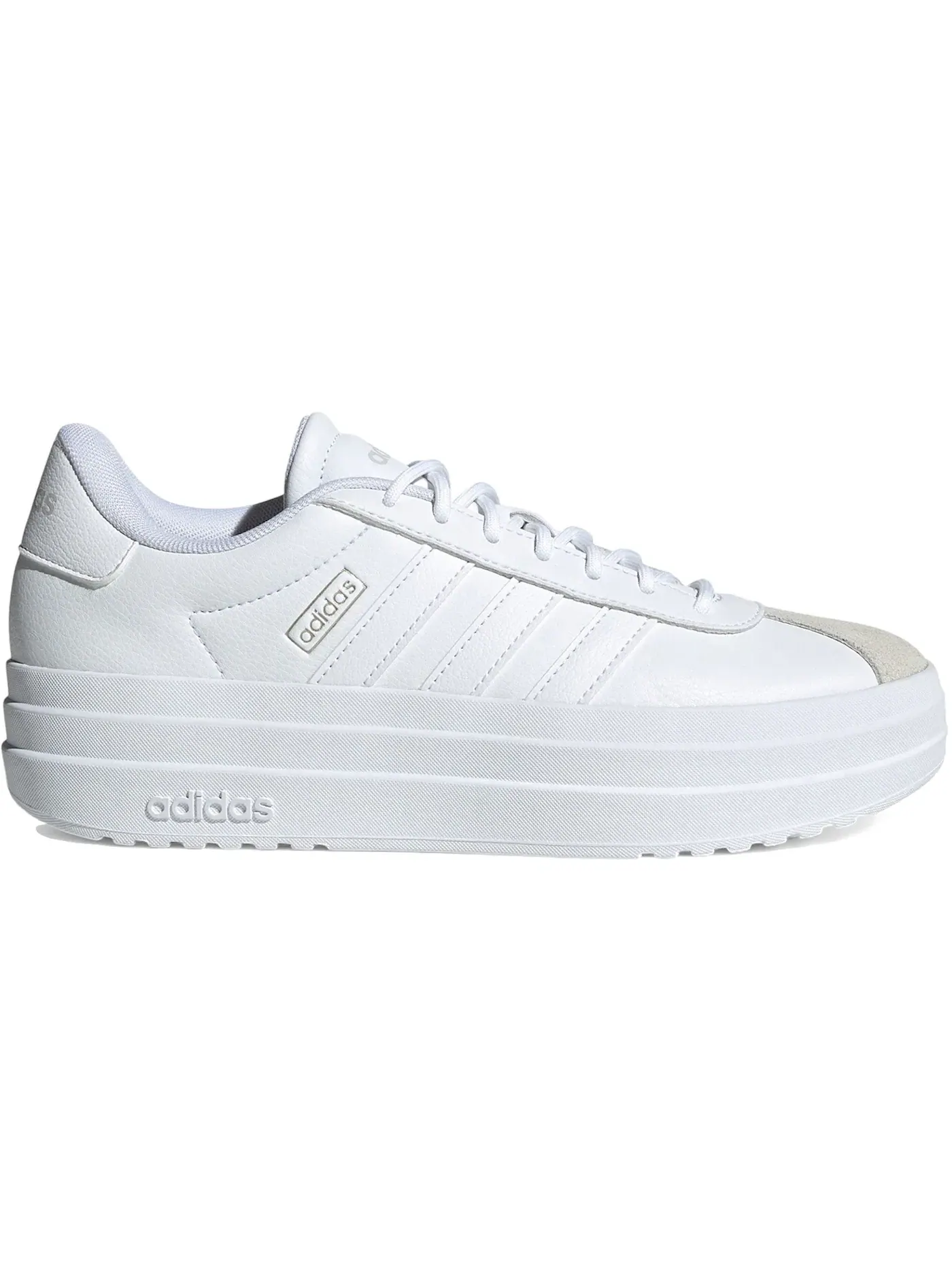 Мужские кроссовки Lifestyle Adidas VL Court Bold — изображение 1 из 1, белый/белый/белый