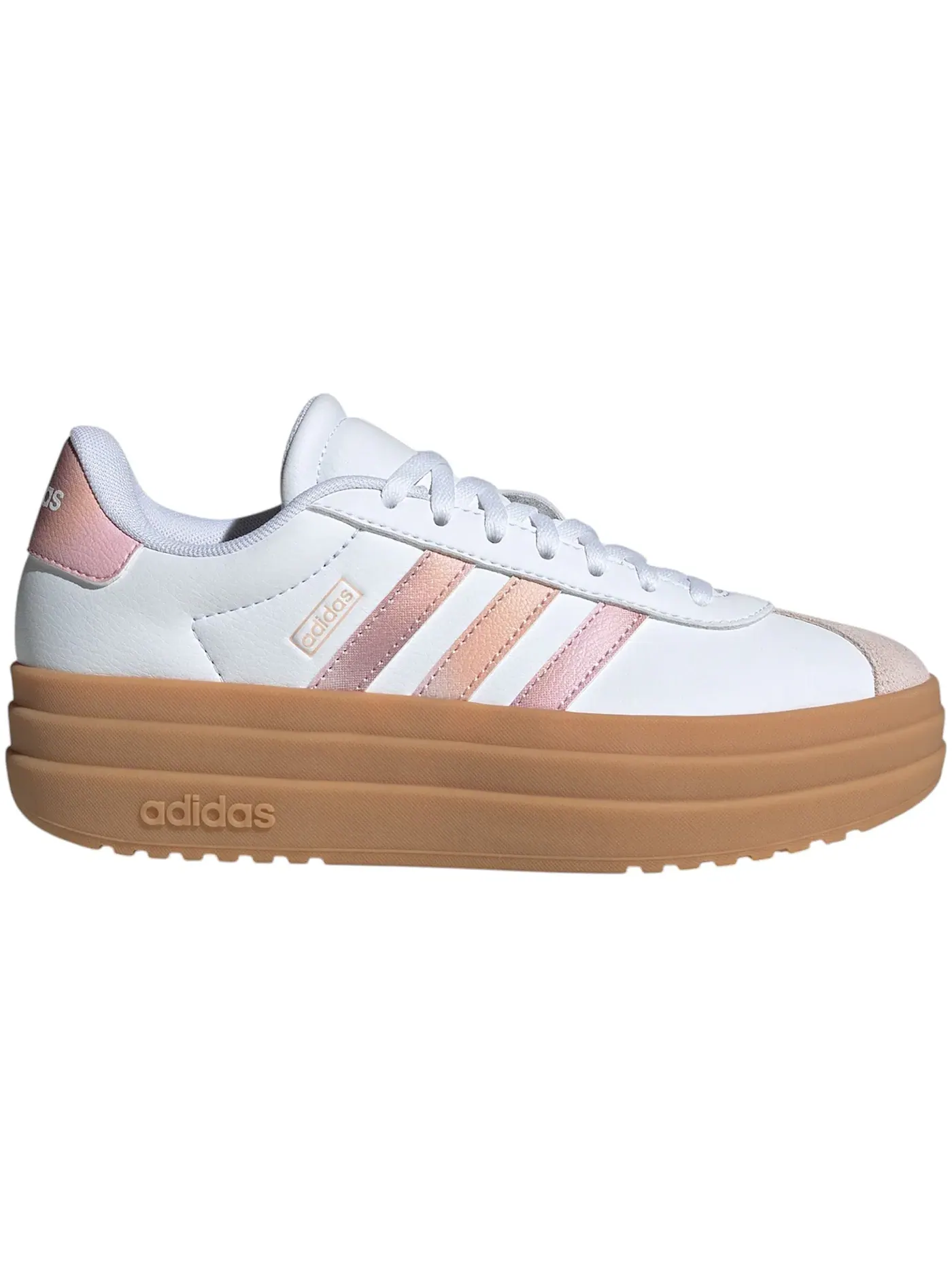 Детские кроссовки lifestyle с низким силуэтом Adidas VL Court Bold — изображение 1 из 1, белый