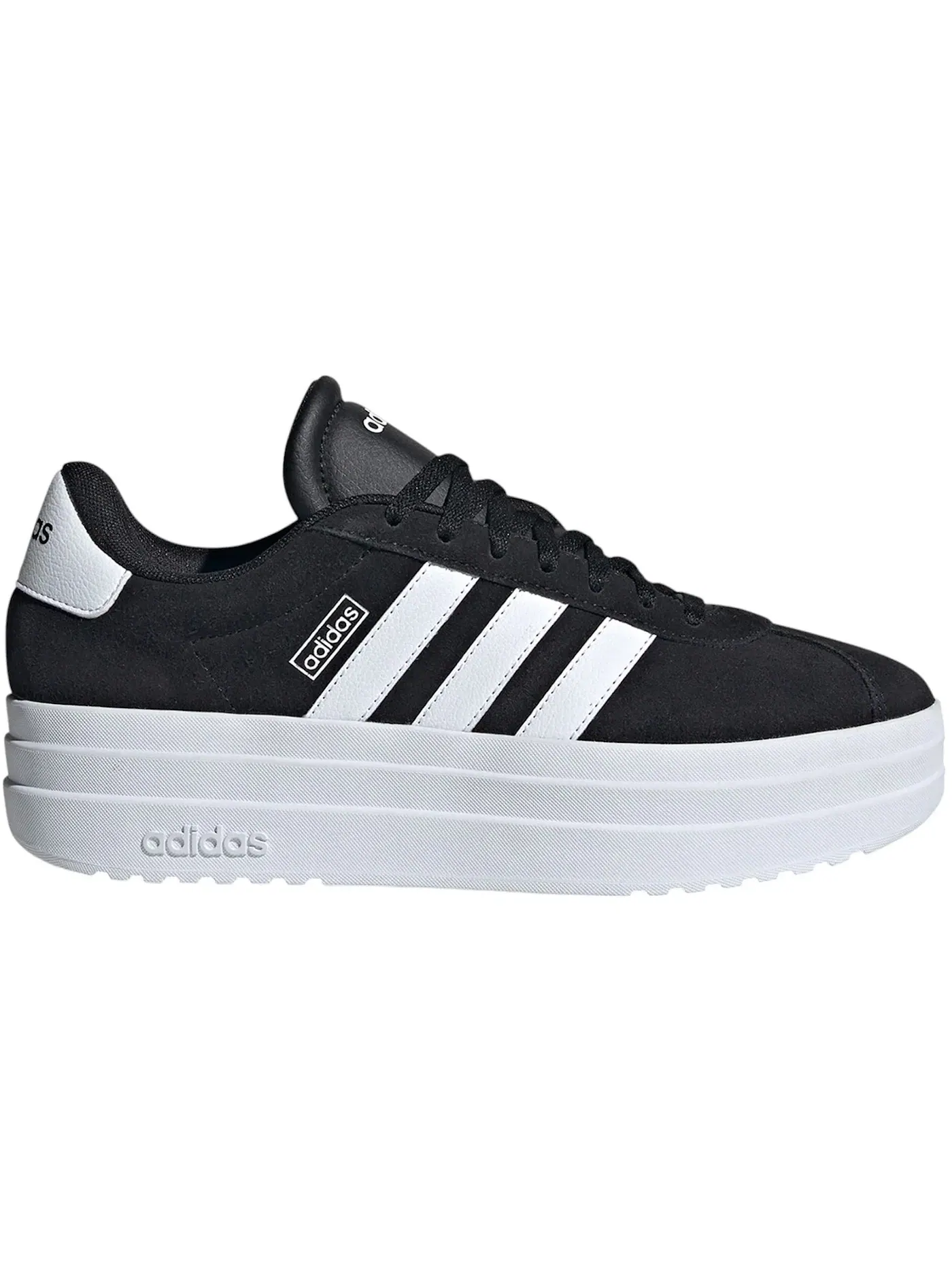 Женские кроссовки Lifestyle Adidas VL Court Bold — изображение 1 из 1, черный/белый/белый