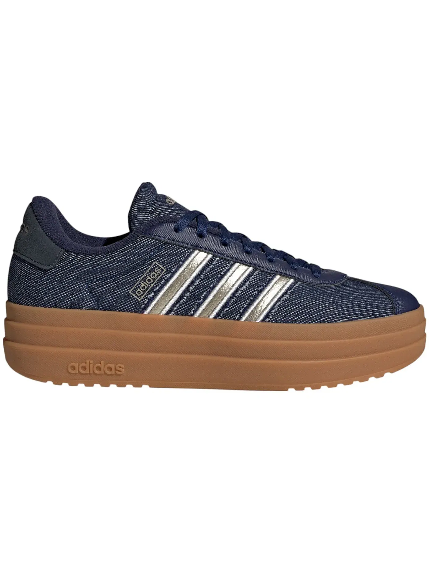 Женские кроссовки Lifestyle Adidas VL Court Bold — изображение 1 из 1, темный синий/металлик