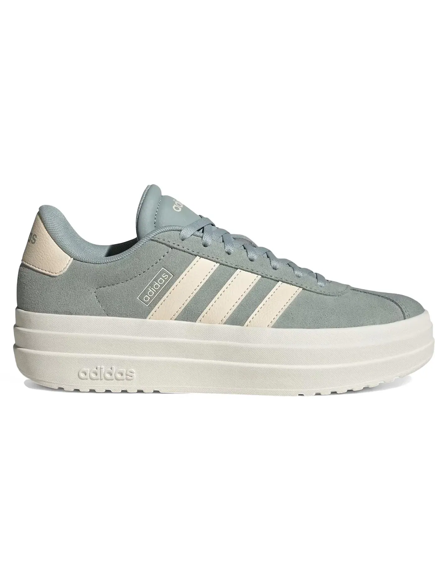 Женские кроссовки Lifestyle Adidas VL Court Bold — изображение 1 из 1, белый/белый