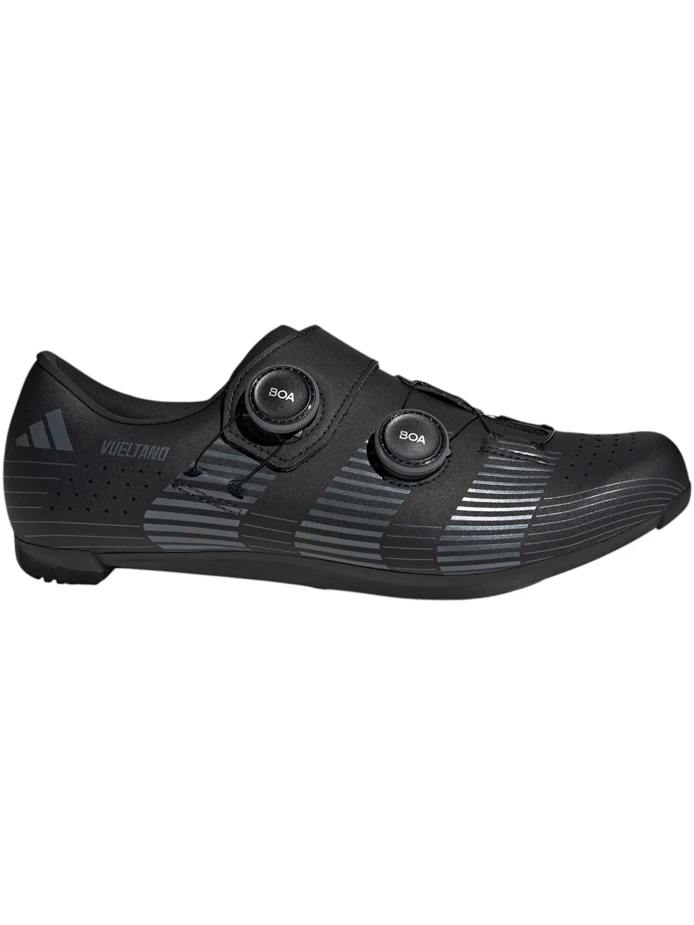 Мужские кроссовки спортивные Adidas Vueltano Carbon — изображение 1 из 1, черный//белый