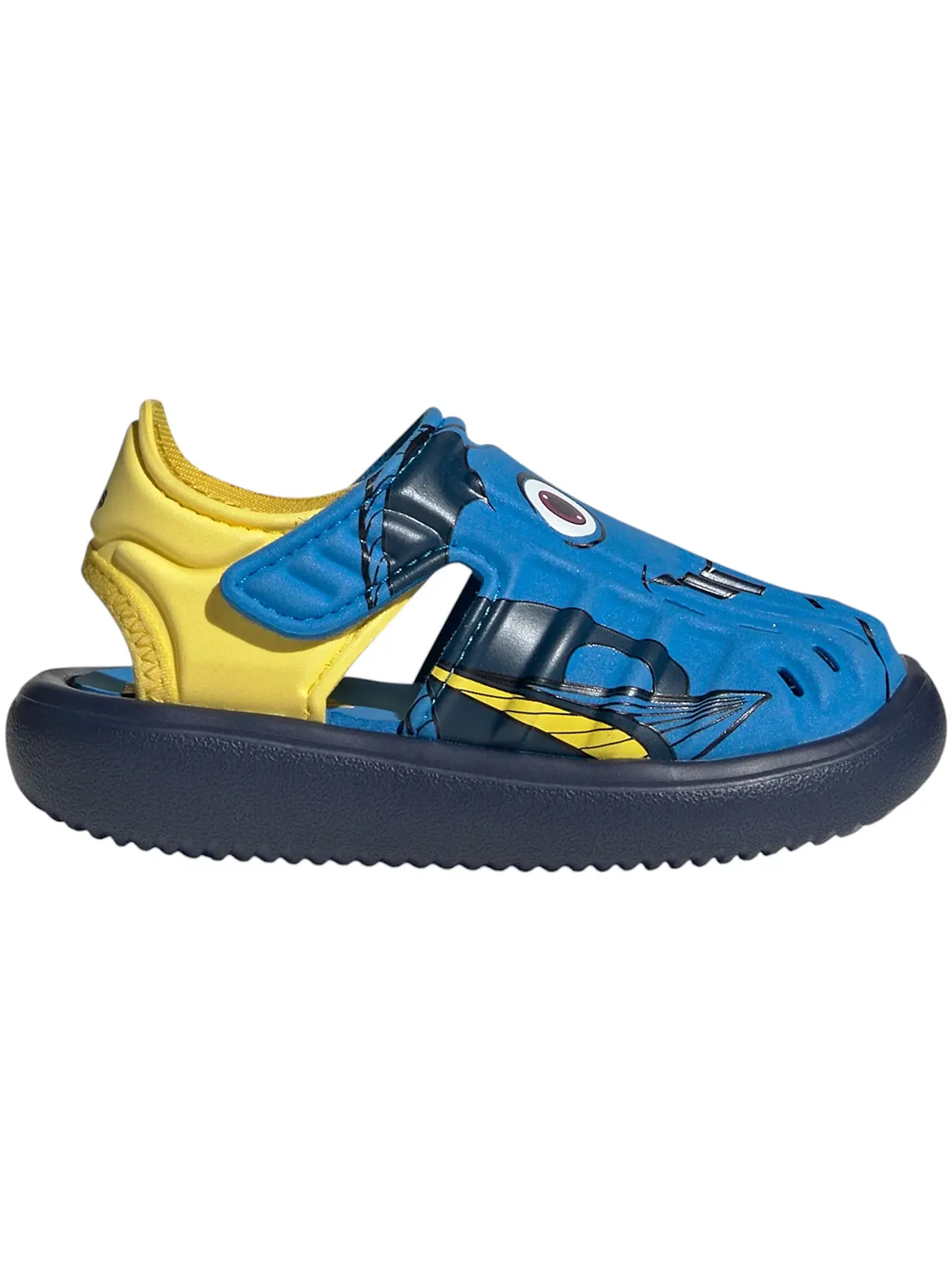 Детские сандалии для купания с принтом Adidas Water Sandal Disney Dory — изображение 1 из 1, яркий/яркий/темный синий