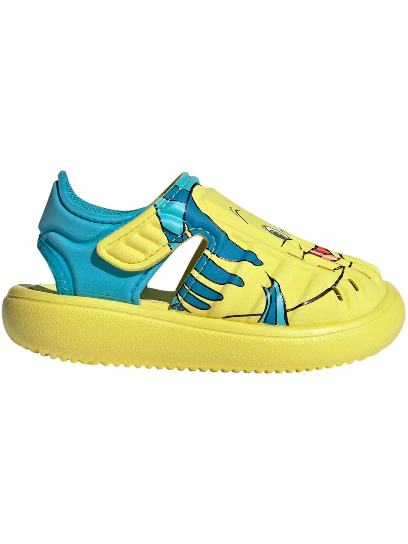 Детские сандалии Disney Flounder Adidas — изображение 1 из 1, яркий желтый