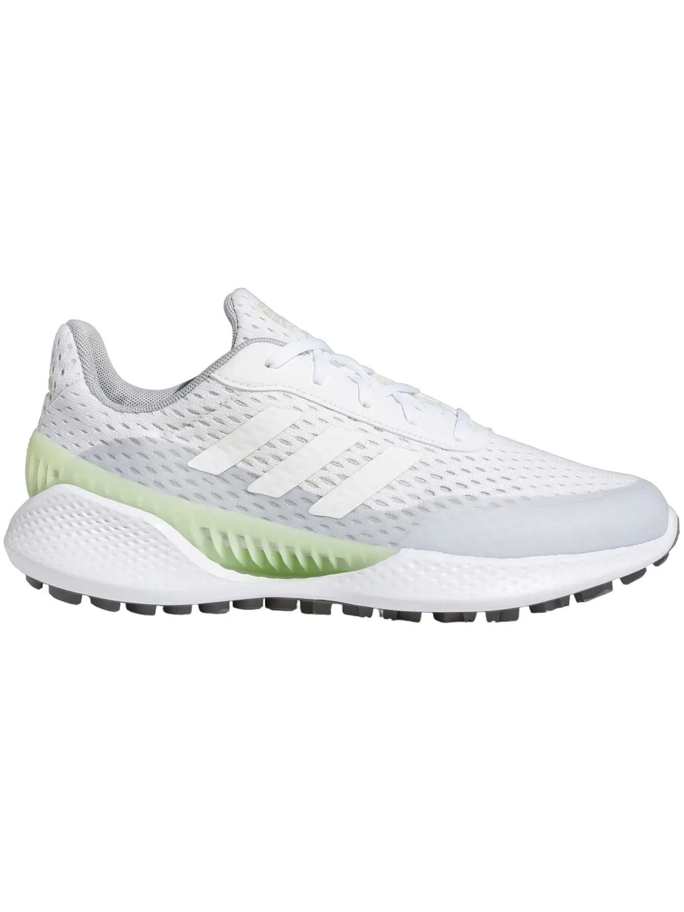 Женские кроссовки для гольфа без шипов Adidas Women Summervent Spikeless Golf — изображение 1 из 1, белый/белый