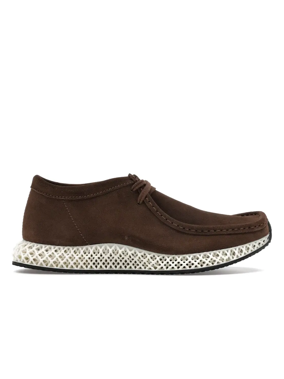 Мужские оксфорды с принтом Adidas x Clarks Originals 4D Wallabee Adidas — изображение 1 из 4, серый