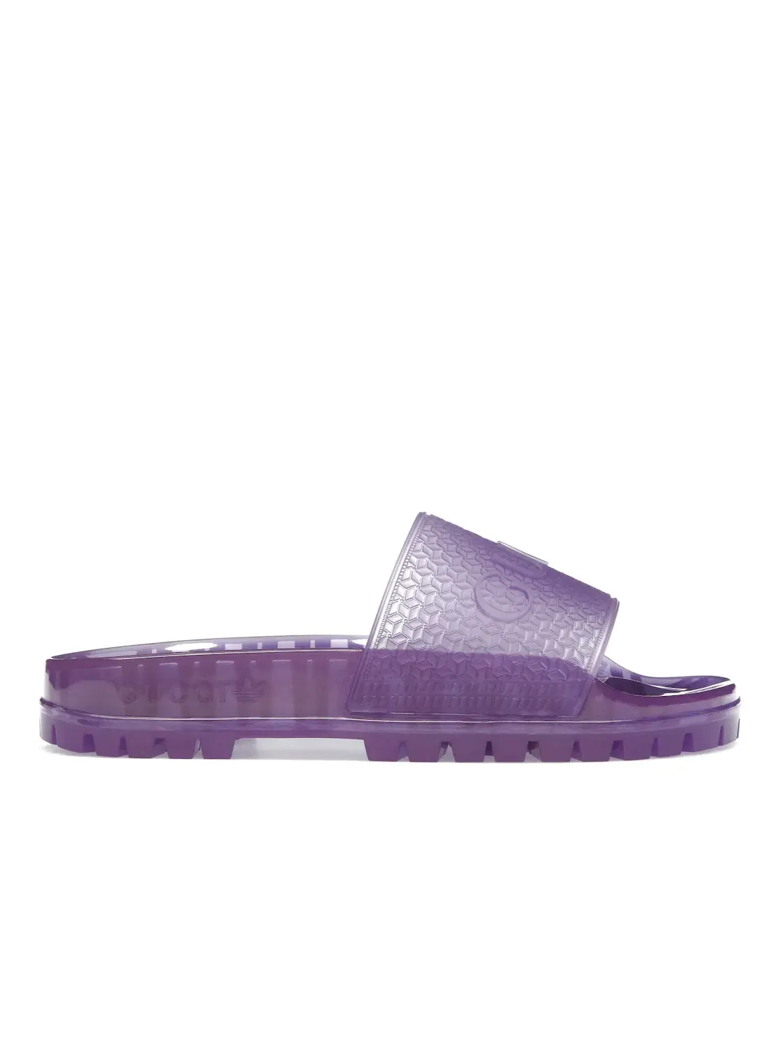 Женские шлепанцы Adidas x Gucci Purple — изображение 1 из 4