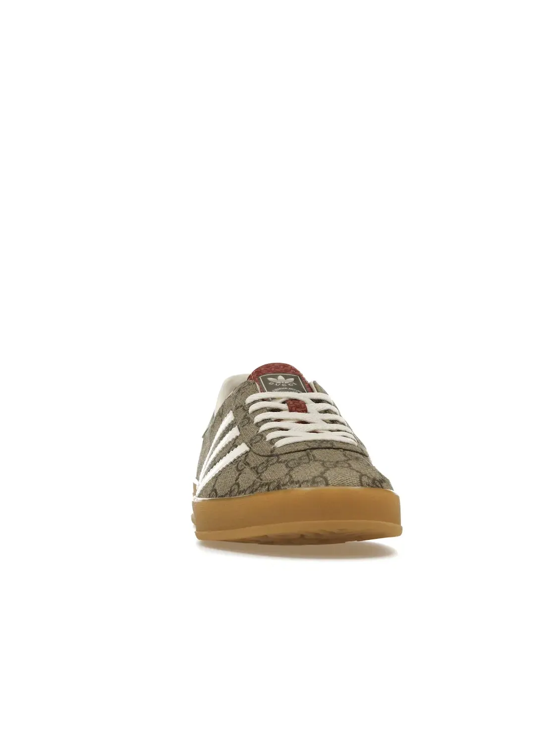 Мужские кроссовки с принтом GG Monogram Adidas x Gucci — изображение 2 из 4, бежевый/белый/бежевый