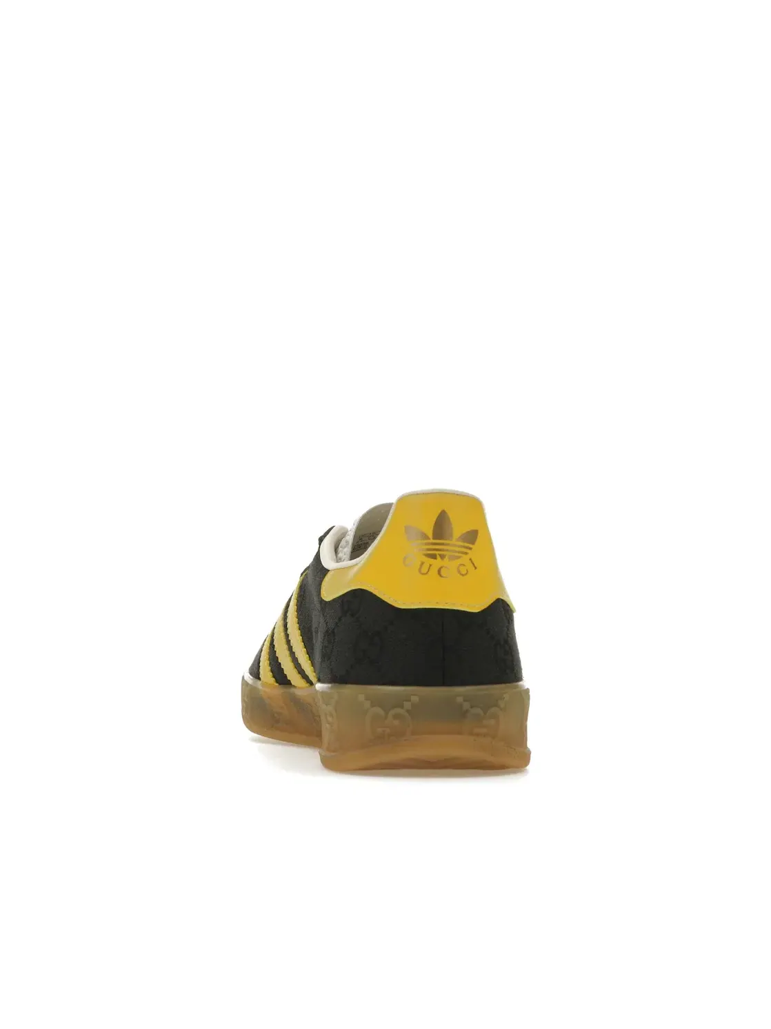 Мужские кроссовки с принтом Adidas x Gucci Gazelle — изображение 4 из 4, черный желтый черный