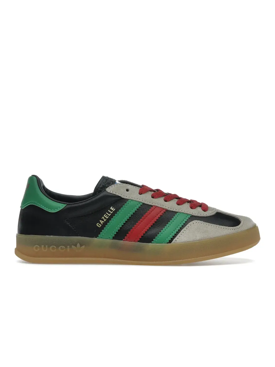 Мужские кроссовки Lifestyle Adidas x Gucci — изображение 1 из 4, черный/зеленый/красный