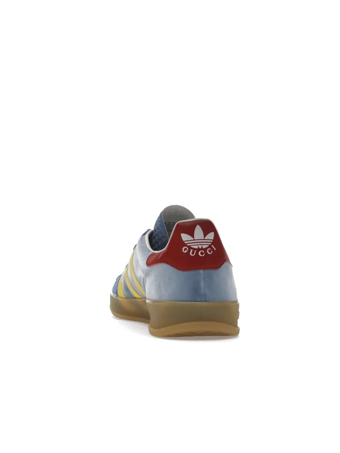 Кроссовки мужские Adidas x Gucci Gazelle Blue/Yellow/Red — изображение 4 из 4, синий/желтый/красный