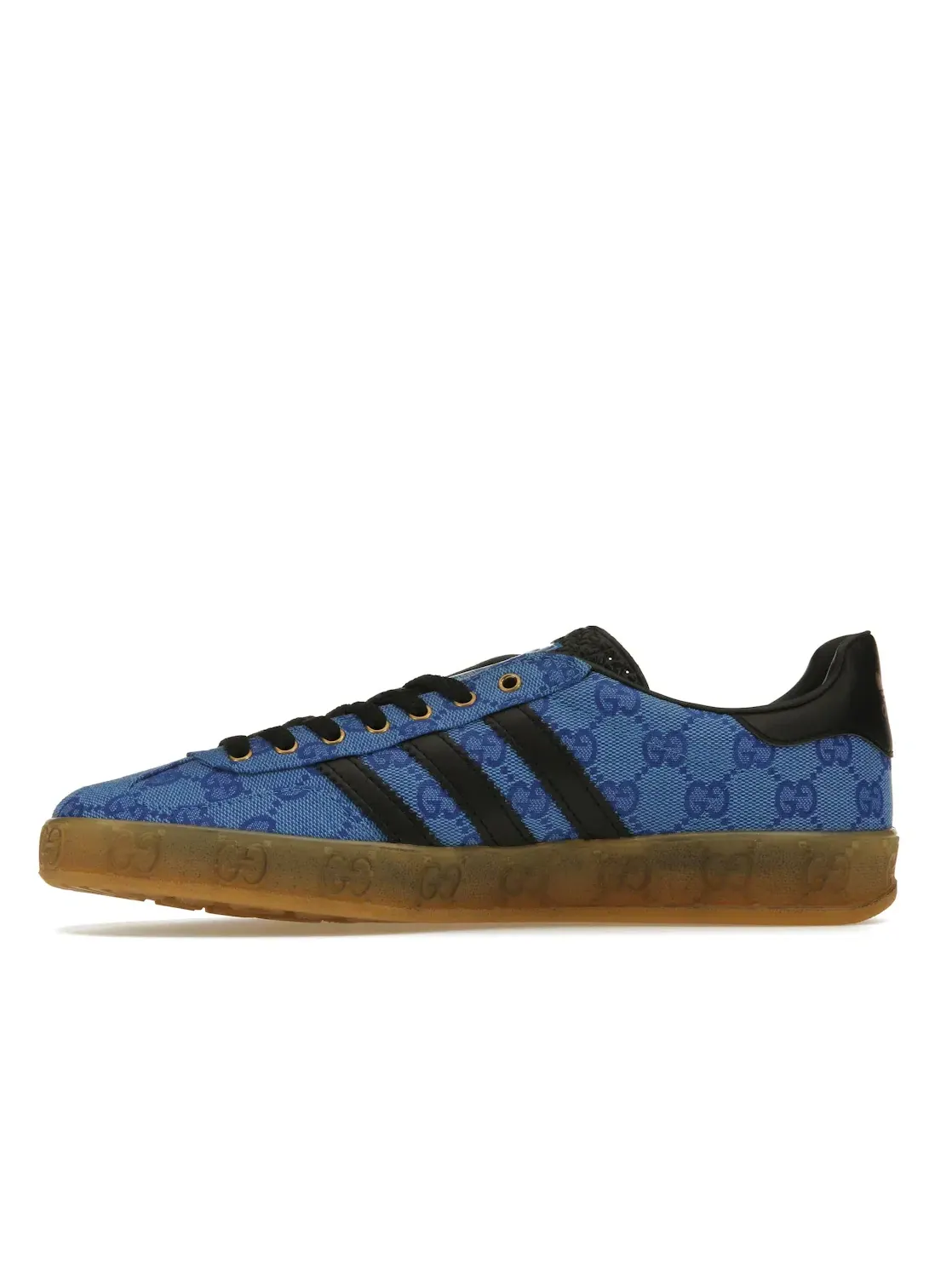 Мужские кроссовки с принтом Adidas x Gucci — изображение 3 из 4, синий