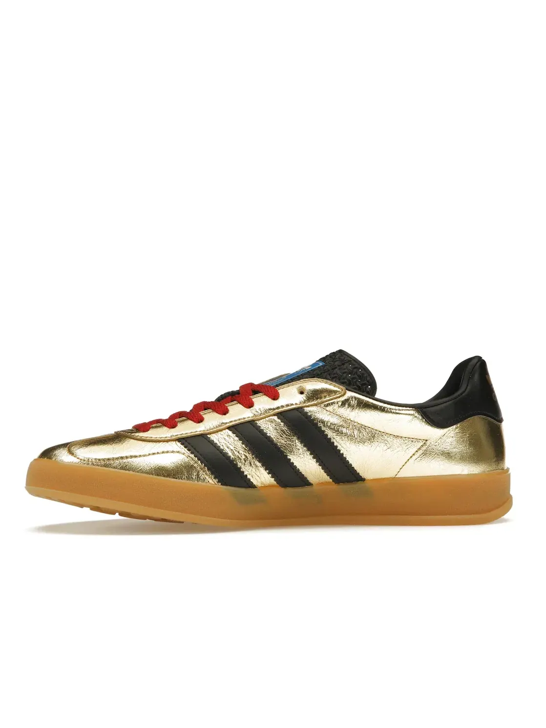 Мужские кроссовки Lifestyle Adidas x Gucci — изображение 3 из 4, металлик золотистый