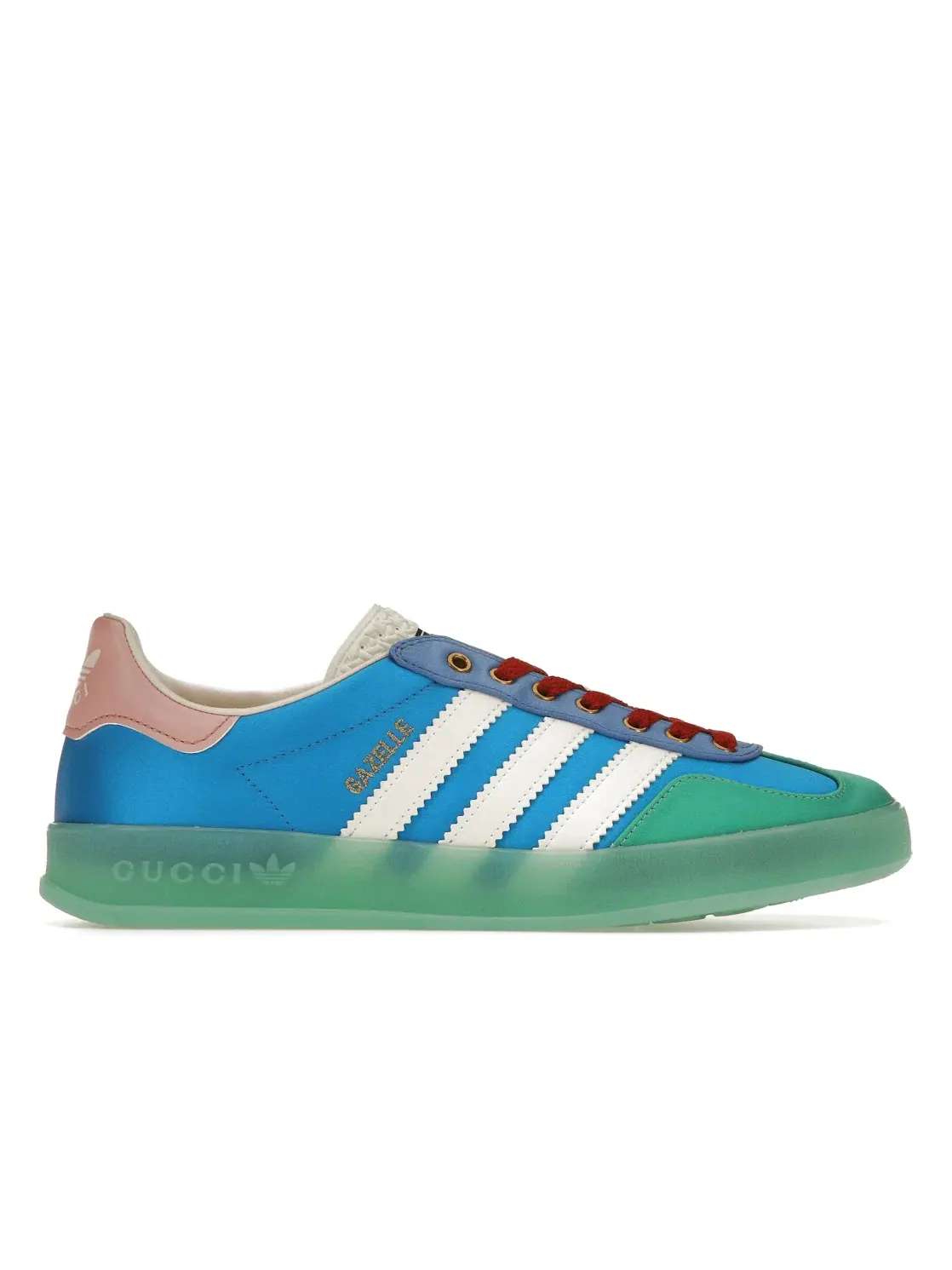 Кроссовки женские Adidas x Gucci Gazelle, с принтом — изображение 1 из 4