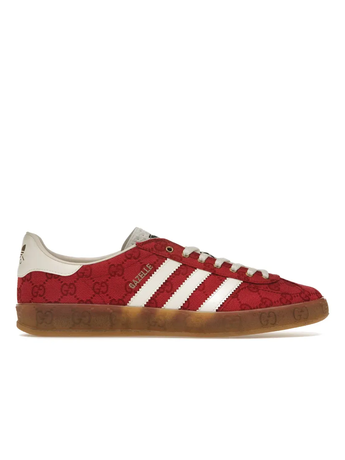 Мужские кроссовки Lifestyle Adidas x Gucci — изображение 1 из 4, красный/белый