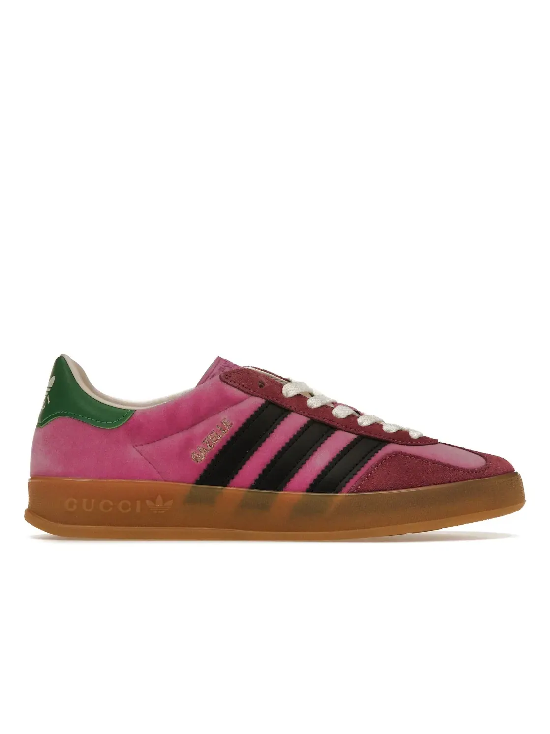 Кроссовки женские Adidas x Gucci Gazelle, замшевые — изображение 1 из 4