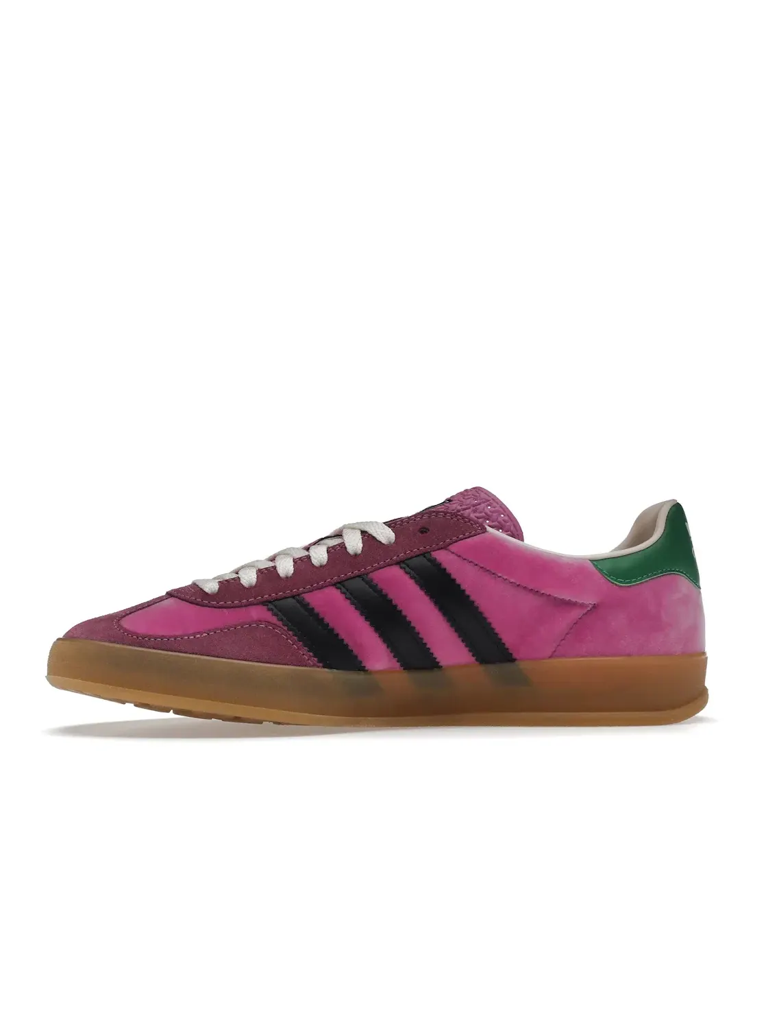 Кроссовки мужские Adidas x Gucci Gazelle Pink/Collegiate Purple/Bold Green — изображение 3 из 4