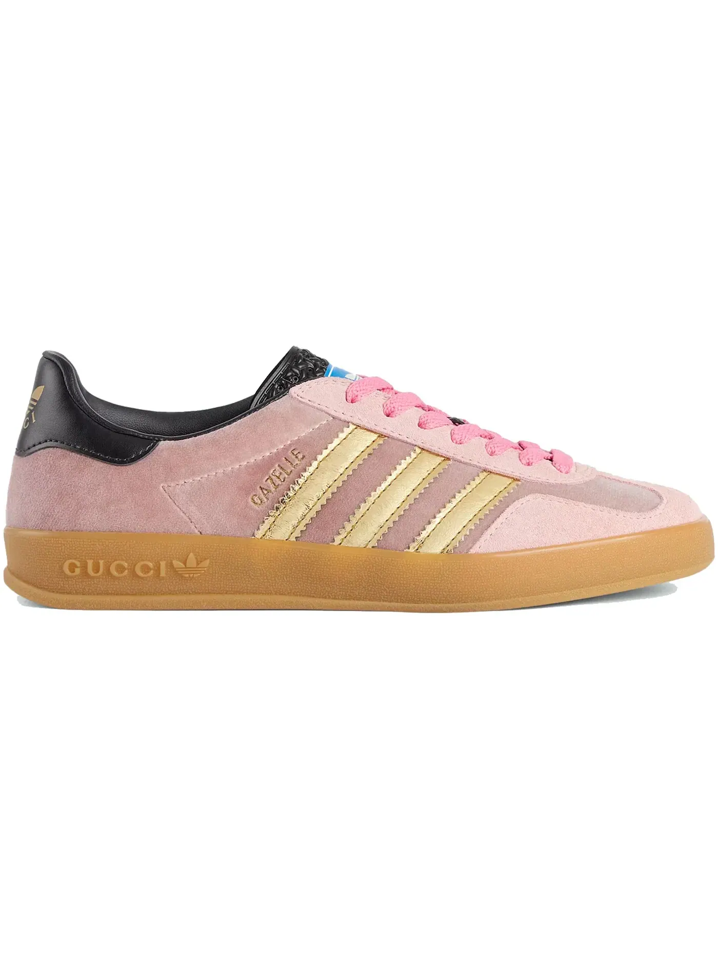 Женские кроссовки с велюровым верхом Adidas x Gucci — изображение 1 из 1