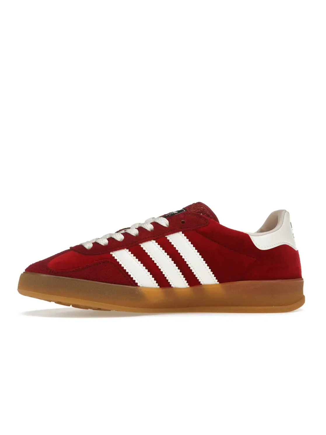 Кроссовки женские Adidas x Gucci Gazelle, совместная коллекция — изображение 3 из 4, красный/белый
