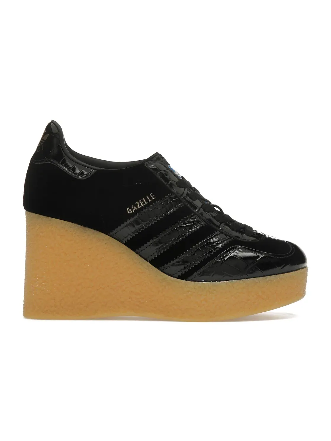 Женские кроссовки без каблука Adidas x Gucci — изображение 1 из 4, черный/черный/черный