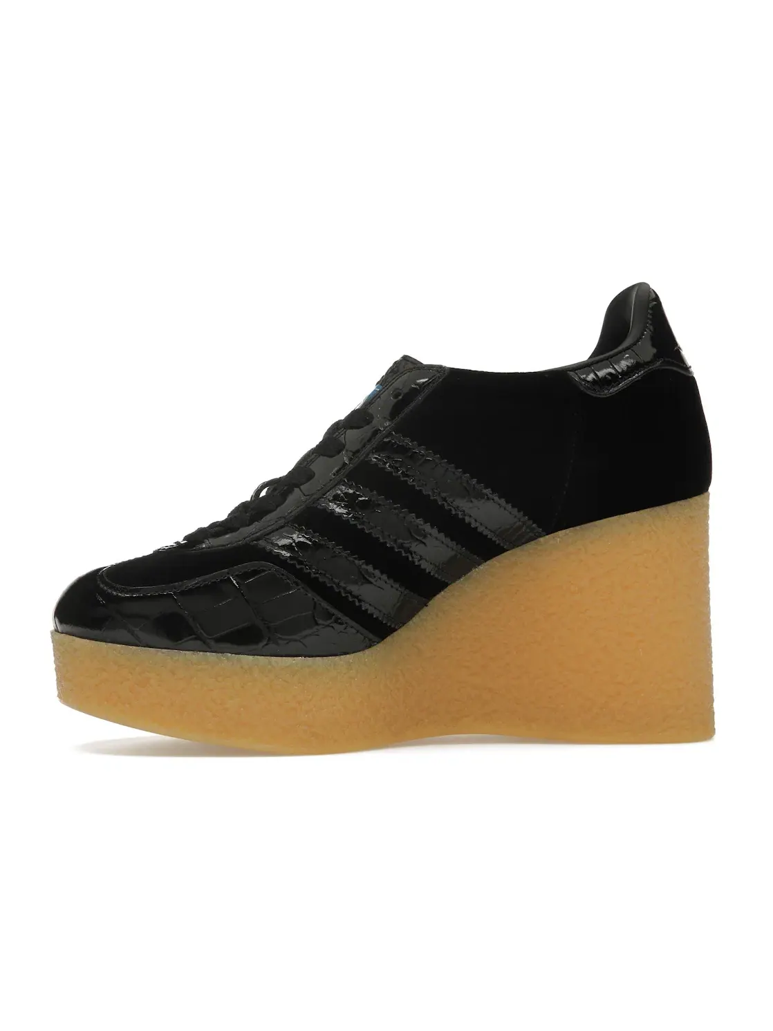 Женские кроссовки без каблука Adidas x Gucci — изображение 3 из 4, черный/черный/черный