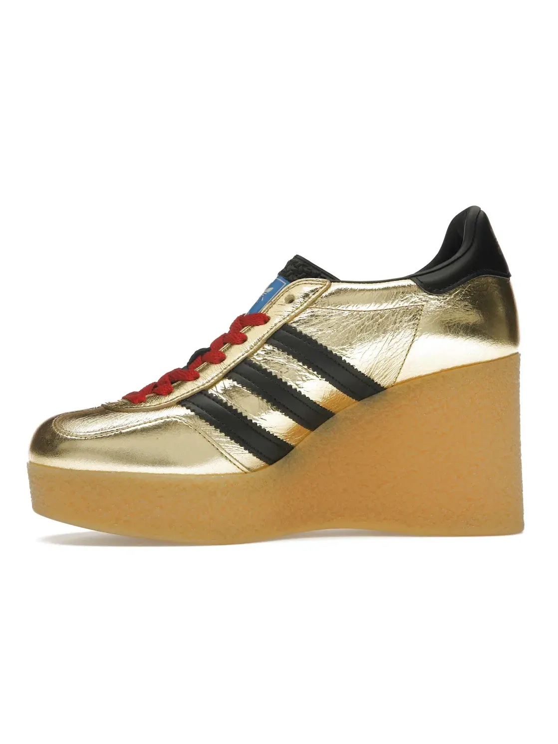 Женские кроссовки с клином Adidas x Gucci — изображение 3 из 4