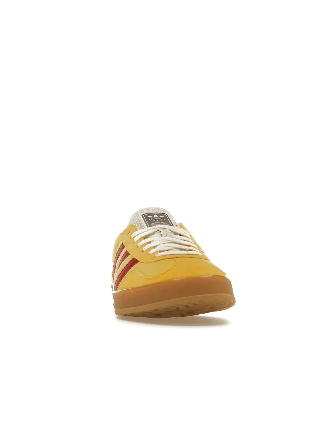 Кроссовки мужские Adidas x Gucci Gazelle Желтые — изображение 2 из 4, желтый/красный/белый