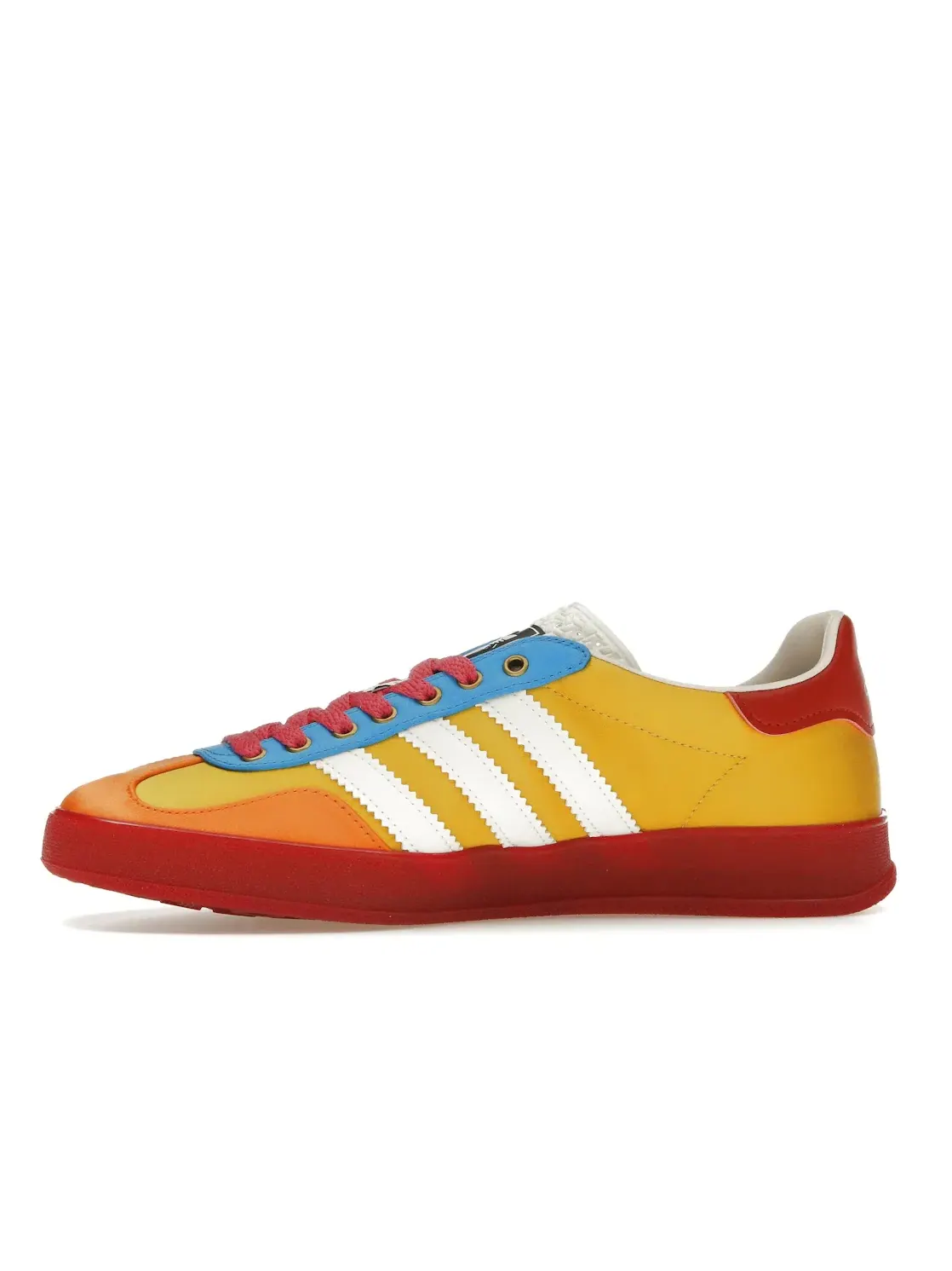Женские кроссовки lifestyle Adidas x Gucci — изображение 3 из 4, желтый/белый/красный