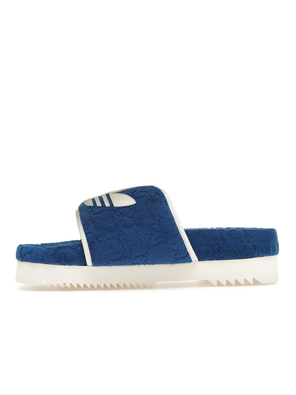 Сандалии мужские Adidas x Gucci GG Platform Sandal — изображение 3 из 4, белый