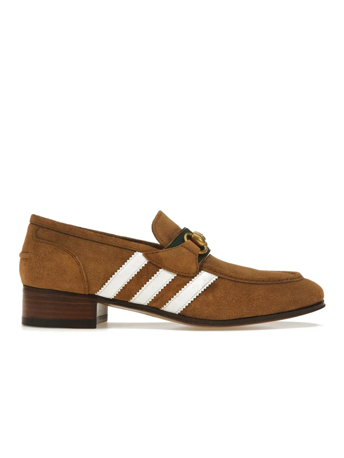Лоферы женские Adidas x Gucci Loafer, замшевая отделка